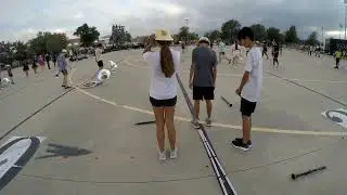 INTO THE GRID - Vandegrift High School Band and Vision Sax Run - Declan 11-1-2022