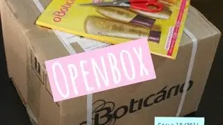 💋 OpenBox: O BOTICÁRIO - Ciclo 10/2016 💄