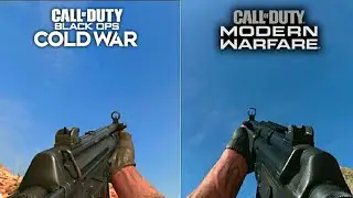 Black Ops Cold War MP5 Vs Modern Warfare MP5 Weapon Comparison (Reload Animation)