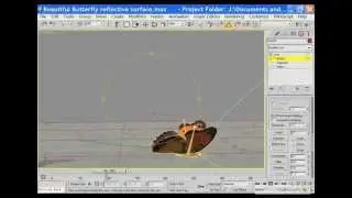Tutorial 10 - Beautiful Butterfly Design, Animation in 3D Max Part 3