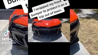 LEFT THE WRAP ON MY ZL1 TOO LONG!! 😱😱