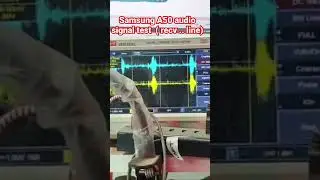 Samsung A50 audio signal test ( recv.. line ) 