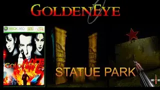 GOLDENEYE REMASTERED STATUE PARK  #remastered #remake  #007 #360 #xbox #goldeneye #statue