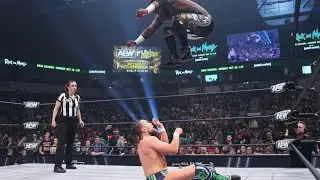 Bryan Danielson Vs Swerve Strickland - AEW Title Tuesday 2023 - Highlights