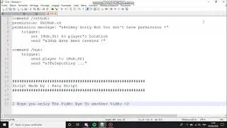 Easy Skript #1 (Hub System)