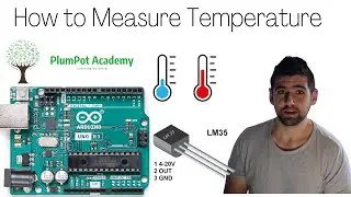 How to Program a temperature sensor, the LM35 with an Arduino