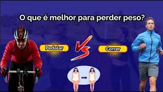 Pedalar ou correr, o que é melhor?