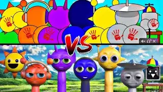 Sprunki Gyat  vs  3D Version ( CAT CALL )