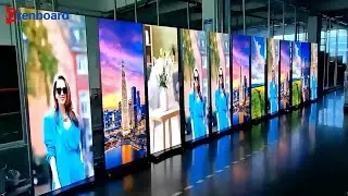 Full-Screen Commercial Poster LCD Display Wall Mounted Digital Signage