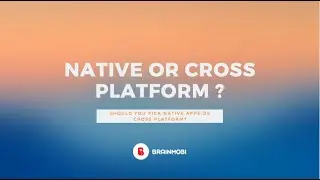 Native or Cross-Platform: Which one to Choose?