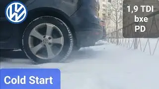 1,9 tdi Cold start BXE PD