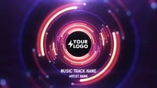 After Effects Template : Audio React Tunnel Music Visualizer