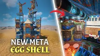 New Perfect Solo/Duo/Trio Bunkered Core Base Design – Rust 2025