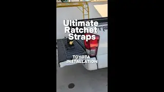 Ultimate Ratchet Straps  - Toyota Installation