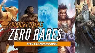 5 Zero Rare | MTG Arena Budget Decks | Standard 2022 | F2P Friendly