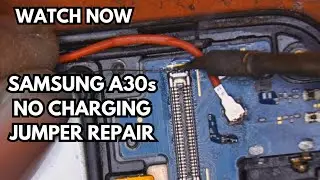 Samsung A30s Charging Jumper Repair Step By Step #a30schargingjumper #samsungrepair