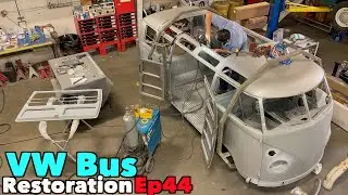 VW Bus Restoration - Episode 44 - Seal the Deal | MicBergsma