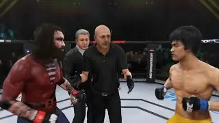 Angry Pirate vs. Bruce Lee (EA sports UFC 3)