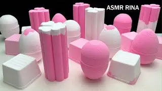 ASMR super crunchy pink baking soda