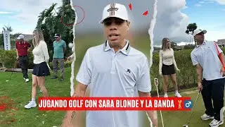 JUGANDO GOLF CON SARA BLONDE Y LA BANDA   Epidemic77