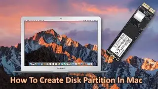 How to create Disk Partition in mac