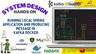 Episode 07: Running local spring boot app and publishing message in Kafka running inside docker