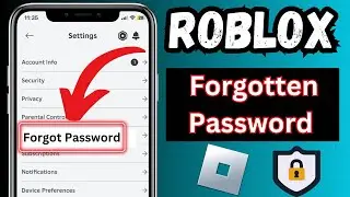 How To Reset Forgotten Roblox Password (2024)