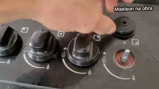 Como acabar com barulho da ignição do fogão cooktop #cooktop #ignição