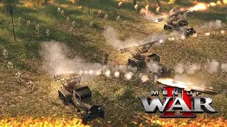 Men of War 2 Russia Gameplay - Men of War II Multiplayer Battle
