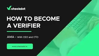AMA - 28th december - How to become a verifier