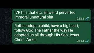 IVF Cuckoldry garbage 🚮 🗑 