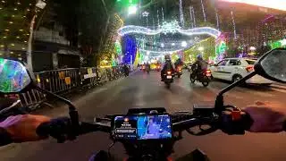 Park Street Christmas Ride || KOLKATA || Honda CB300F