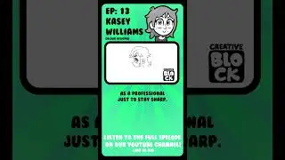 Colour Colour Colour KASEY WILLIAMS | #animation #creativeblock #podcast #shorts