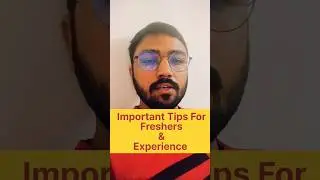 #18dayof21daychallenge  fresher & experience person should watch #shorts