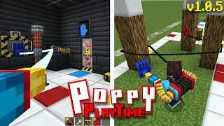 New update GRABPACK in Minecraft BE! Addon: Poppy Playtime v1.0.5