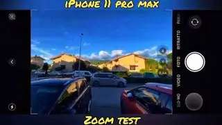 Apple Iphone 11 Pro Max zoom test | From 0,5X to 10X • 12Mpx | Test Camera