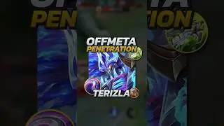 OFFMETA Full Penetration Terizla Build! Mobile Legends 