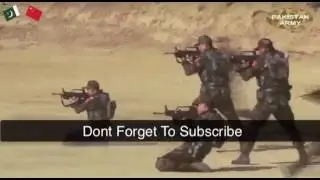 Pakistan China Joint Military Exercise