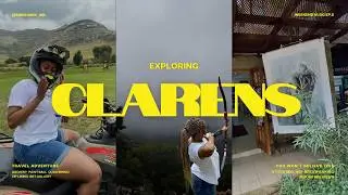Travel Vlog: A weekend in Clarens, Mountains, Zipline & more