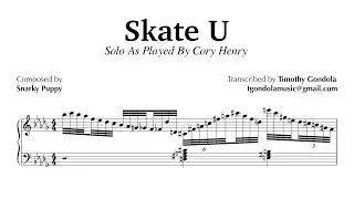 Cory Henry plays Skate U (Snarky Puppy)