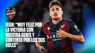 Iván: “Muy feliz por la victoria con nuestra gente y contento por los dos goles”