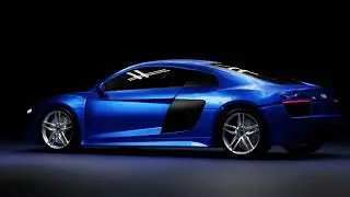 Audi R8 V10 + Turn Table Animation in Blender.