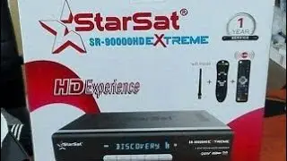 Starsat SR-9000 HD Extreme Satellite Receiver Unboxing