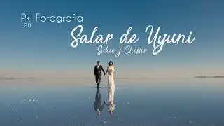 Sesión de pareja en el Salar de Uyuni Bolivia