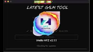 iHello HFZ Tool New Update Latest Version | HFZ iHello Bypass iCloud for windows | remove icloud