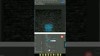 Neon Text Effect in Photoshop CC 
