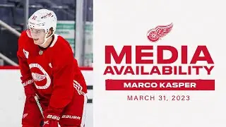 Marco Kasper on joining the Red Wings