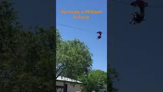 Zip-lining!