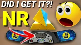 Trying Out Pyraminx World Record Scrambles