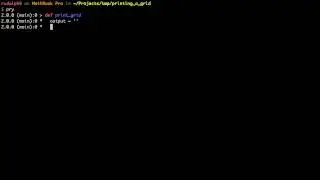 RubyChallenge   Printing a Grid Intro